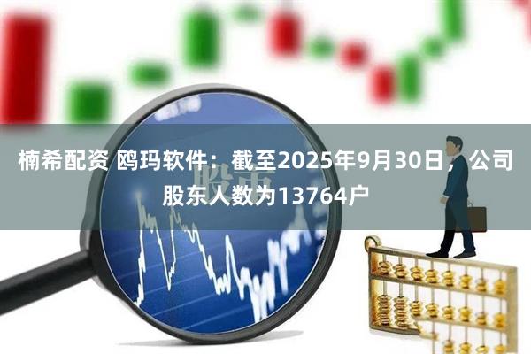 楠希配资 鸥玛软件：截至2025年9月30日，公司股东人数为13764户